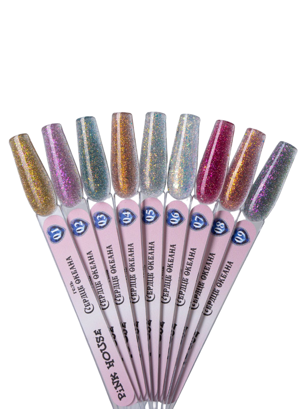 Гель Сердце океана 04 Pink House 15гр