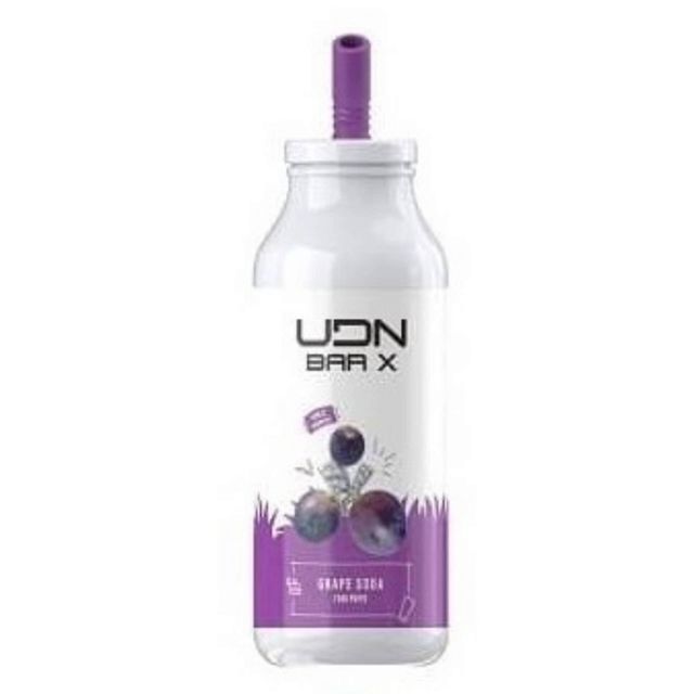 Одноразовый Pod UDN BAR X - Grape Soda (7000 затяжек)