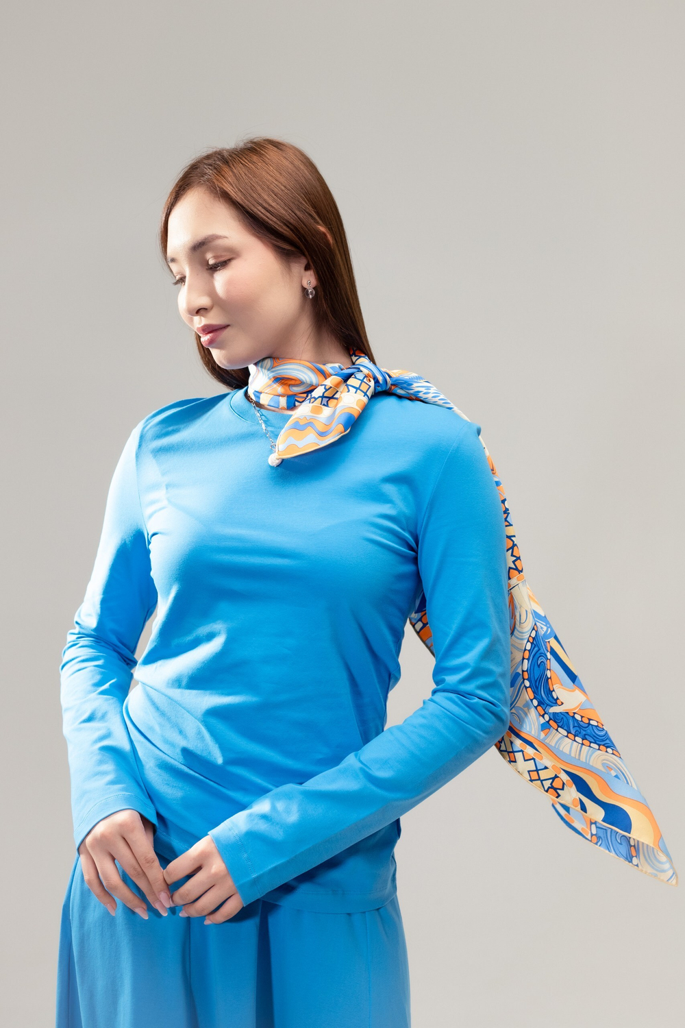 Платок, шелк