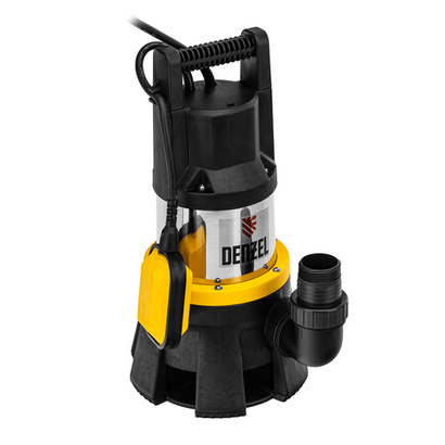 DENZEL Насос дренажный DP1400X 1400Вт подъем 11м 25000л/ч