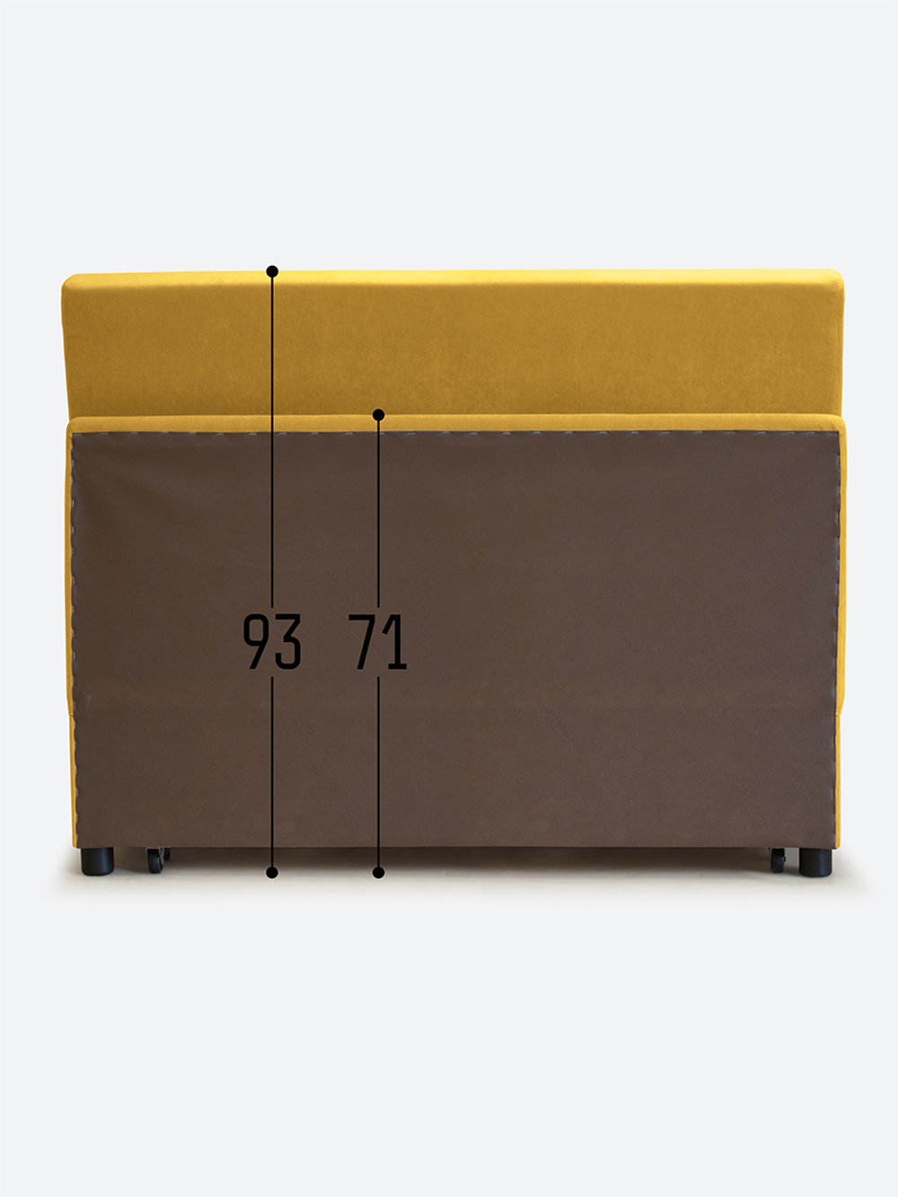 Диван "Экономик" Студия-Ф 120 см