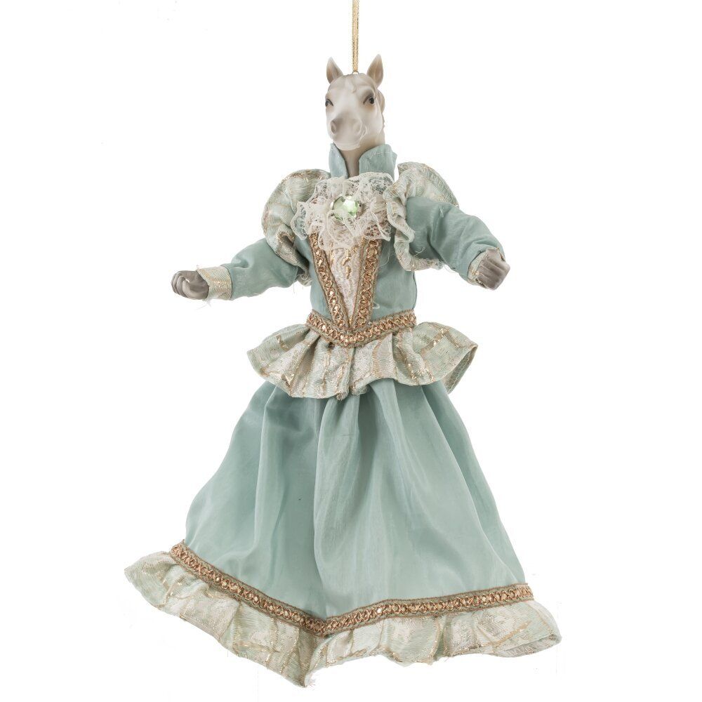 GAEM Игрушка набивная подвес "Лошадь", L15 W9 H36/20 см