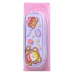 Пенал-косметичка Basir без наполнения, 21,5*8*5,5 см, на молнии, ассорти