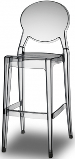Стул барный прозрачный, Scab Design Igloo, серый