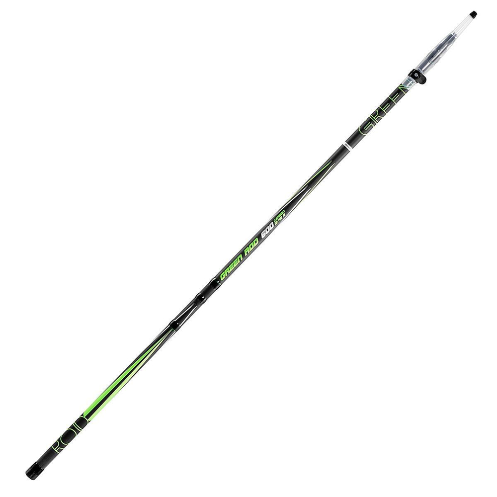 Удилище проводочное GREEN ROD с/к carbon, 6m, 15-40g (N-GR-600K) Nisus