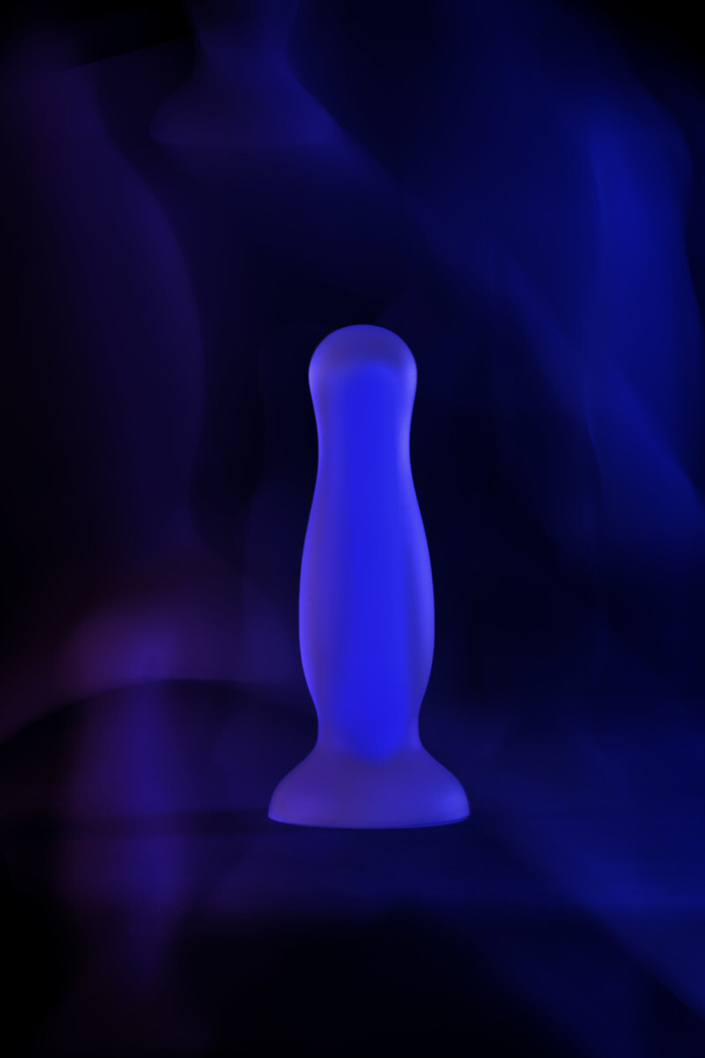 Анальная втулка светящаяся в темноте Beyond by Toyfa Kyle Glow, силикон, прозрачный, 10,5 см