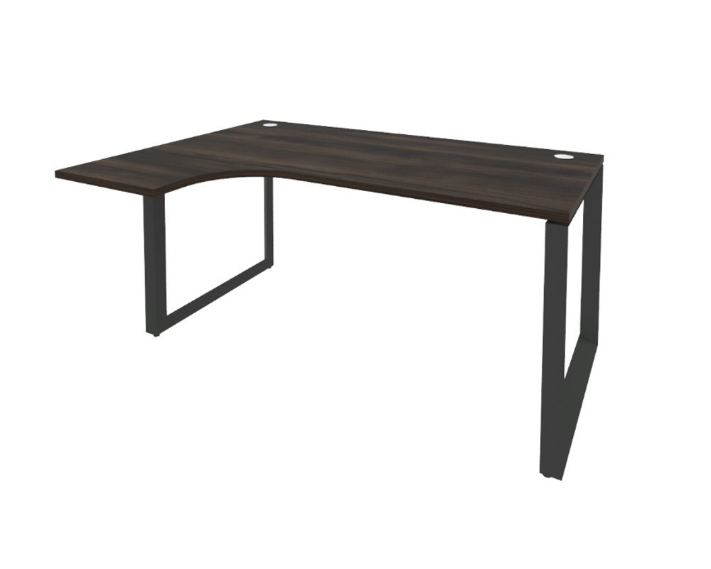 Стол эргономичный левый на О-образном 1180 Onix