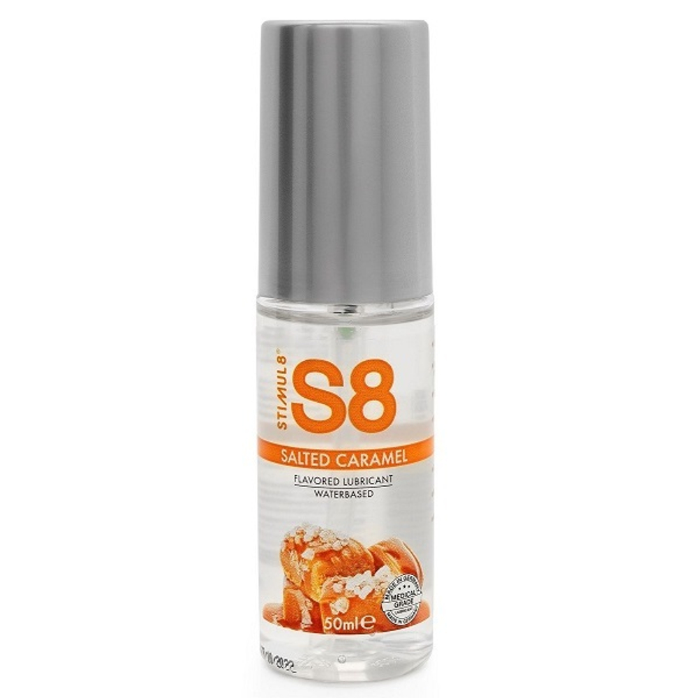 Смазка на водной основе со вкусом соленой карамели Stimul8 S8 Flavored Lube 50мл