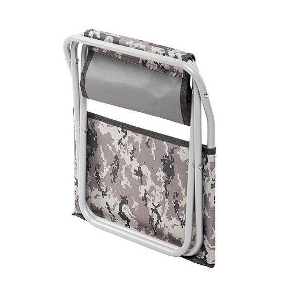 Стульчик рыболова со спинкой КМФ цифра СР-280C (T-FC-280S-DG) TONAR (0)