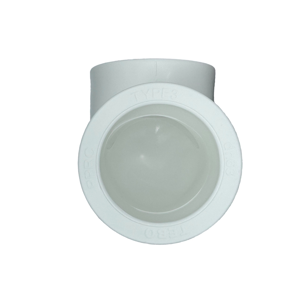 Уголок полипропиленовый TEBO 63x90°