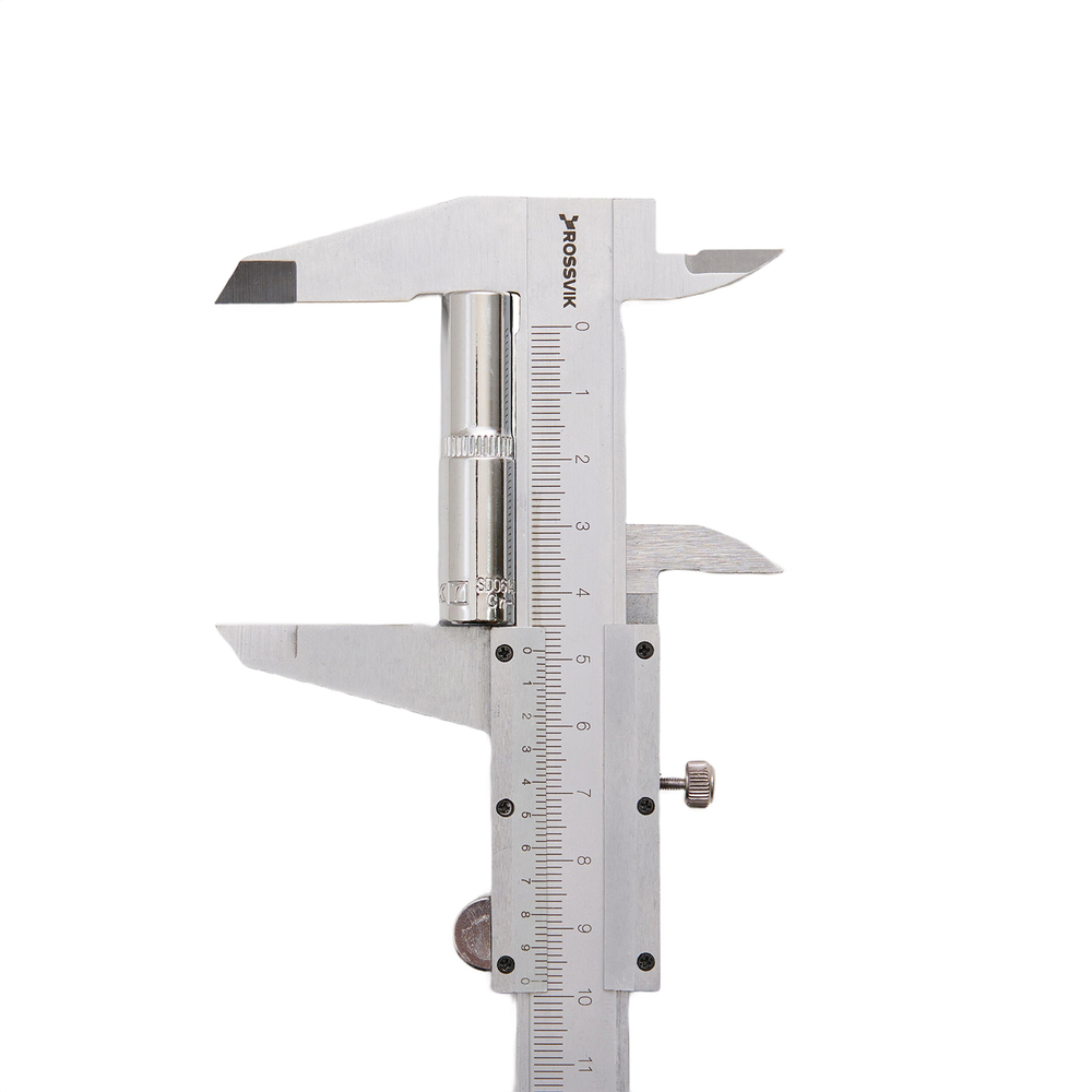 SD061407 Головка торцевая глубокая ROSSVIK 1/4", 7мм