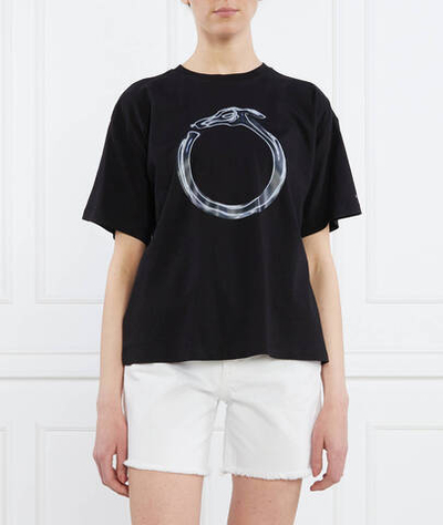 Футболка GREYHOUND HEATMAP PRINT COTTON JERSEY 30/1 Trussardi - черный(56T00561 1T005381)