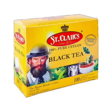 Чай черный St.Clair’s, 100 пак