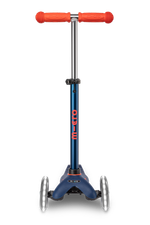 Самокат Mini Micro Deluxe LED Темно-синий