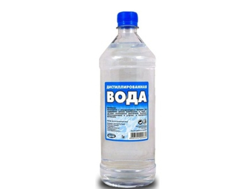 Вода дистиллированная 1л
