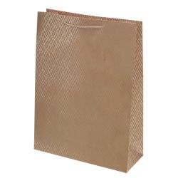 GAEM Пакет подарочный L (бумага 210г/м2, блок микс 12шт), L31 W12 H42 см, 4в.