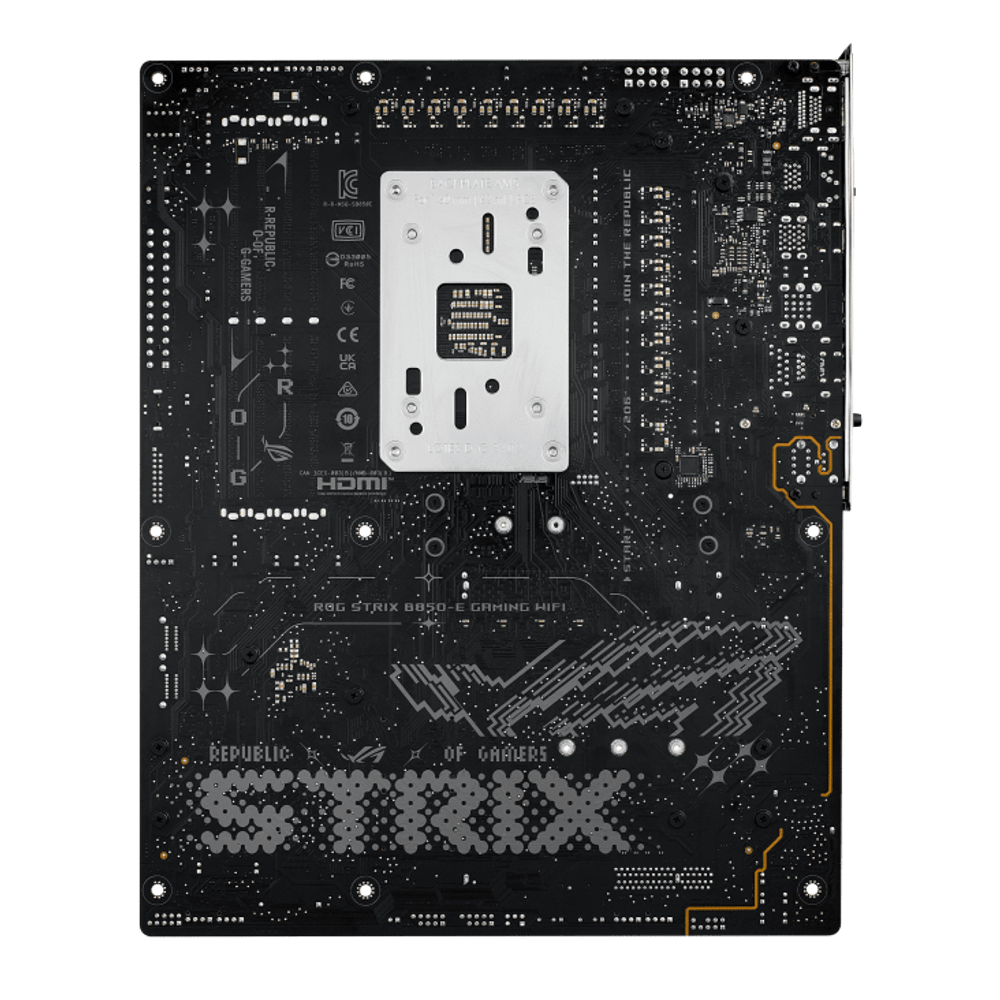 Материнская плата ASUS ROG STRIX B850-E GAMING WIFI AM5 4xDDR5 4xSATA 5xM.2 HDMI DP ATX