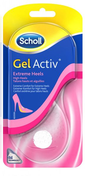 Гелевые стельки GelActiv  Extreme Heels для обуви на высоком каблуке