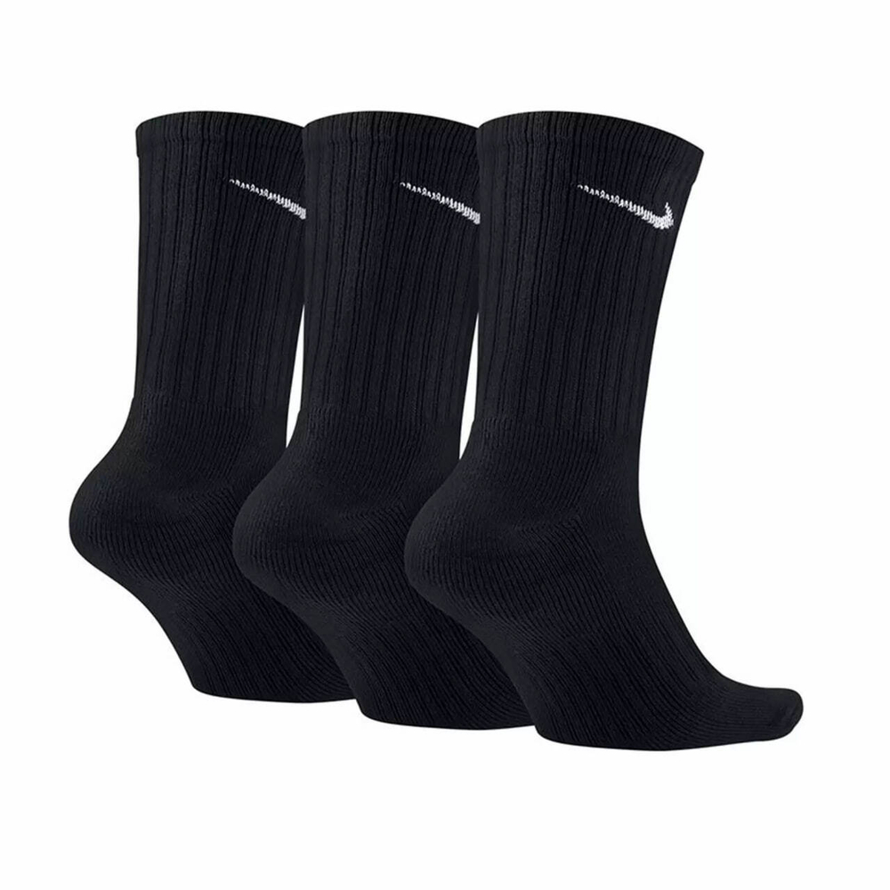 Носки Nike 3-Pack Value Cotton Crew Black