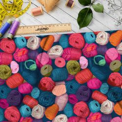 Ткань премиум мембрана разноцветные мотки