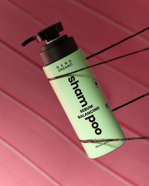 Балансирующий шампунь для жирной и склонной к себорее кожи головы "Sebum Balancing", 250 мл (Nano Organic)