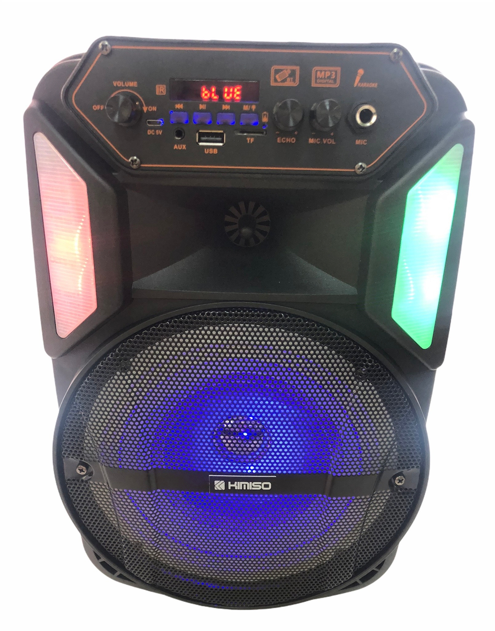 Беспроводная колонка KIMISO колонка QS-4801 с микрофоном, черный