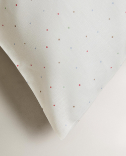 Наволочка Zara Home, лён 55%, хлопок 45%, однотонный, 2645/091 · арт. 2645/091-2