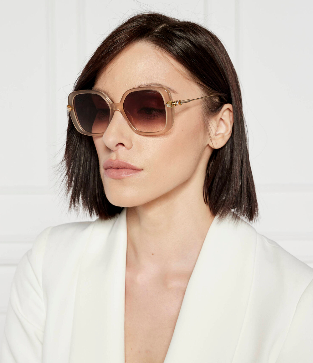 Солнцезащитные очки SK6011 Swarovski - бежевый(SK6011)