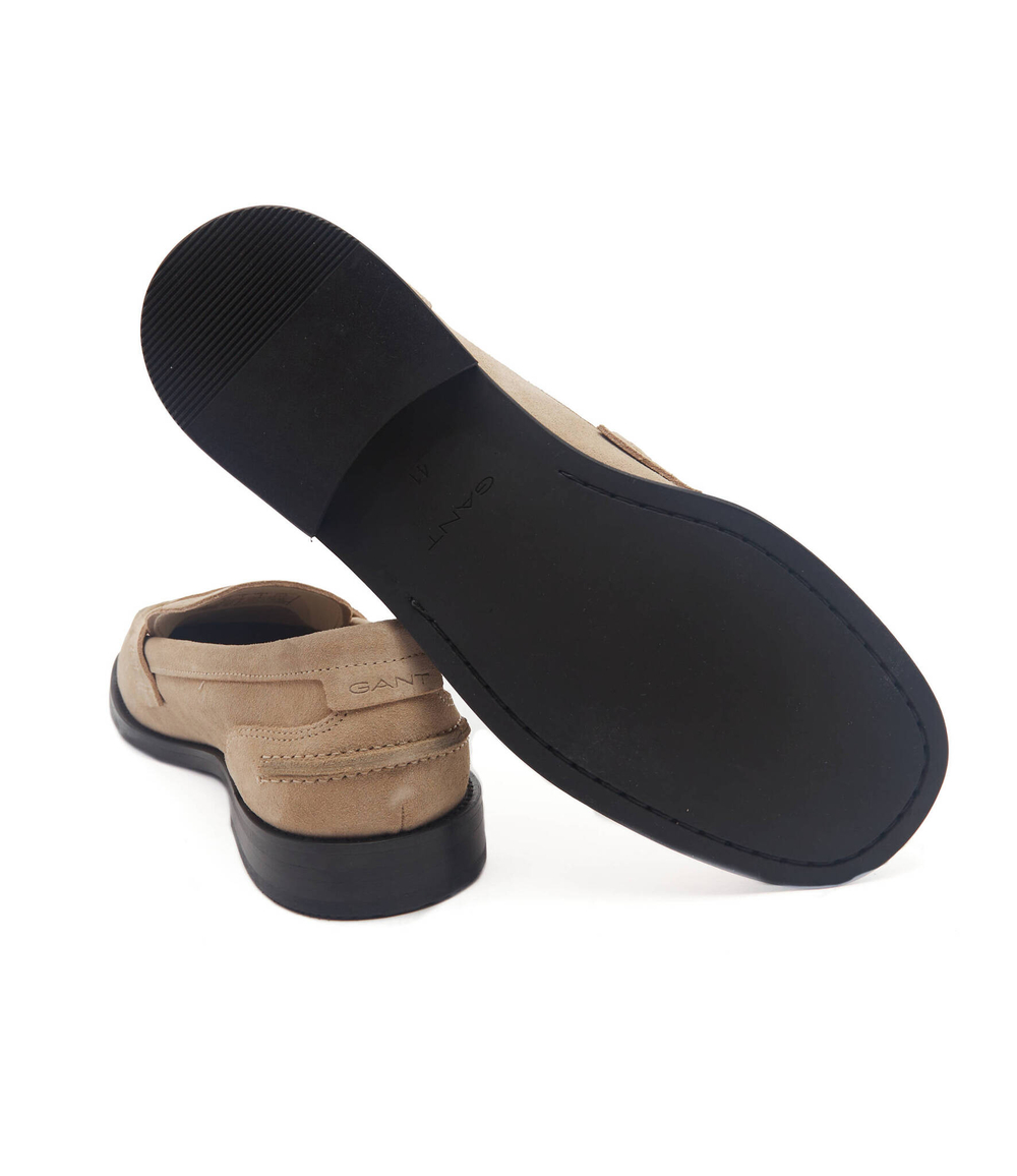 Кожаные мокасины louon Gant - бежевый(26673837)