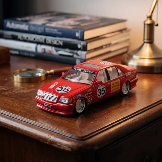 MERCEDES-BENZ W140 AMG 1:24 RED35 1900-401 A4491