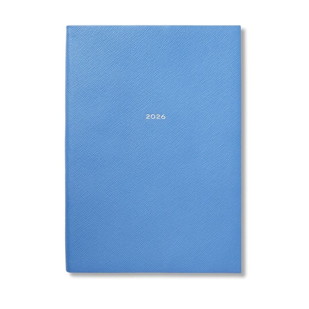 Smythson Ежедневник 2026 W1 Diary in Panama, Navy