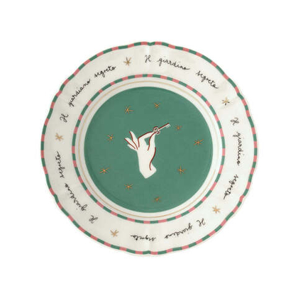 Тарелка десертная Bitossi Home Il Frutto Della Passione Mano (20.5 см)