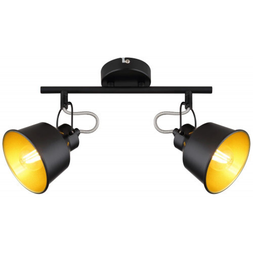 Светильник настенно-потолочный спот Rivoli Evelyn 7064-702 2 х Е14 40 Вт поворотный