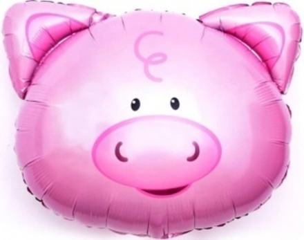 К Фигура Большая голова Милый Поросенок (30''/76 см)