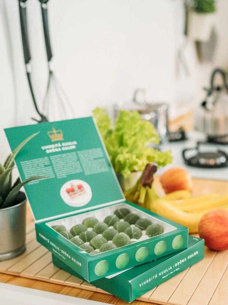 Мармелад Fazer Green Jellies 500 г