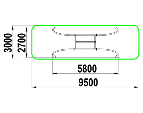 Качели Канат малый КАЧ-1.32
