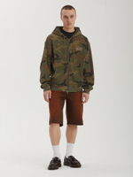 Мужская Толстовка Camouflage Thermal Zip Up