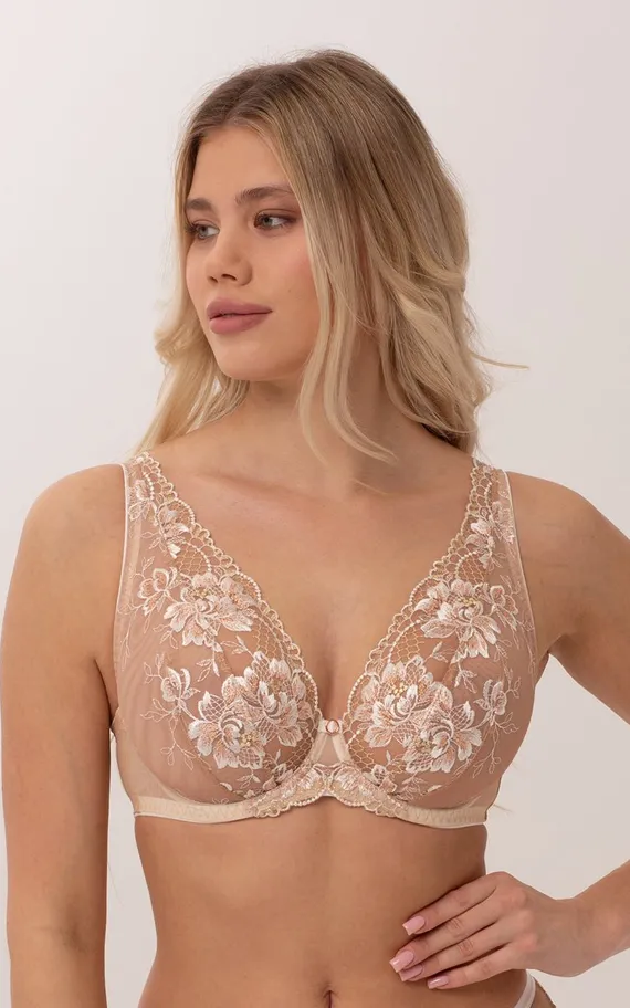 PATRICIA BEIGE Soft Bralette Бюст