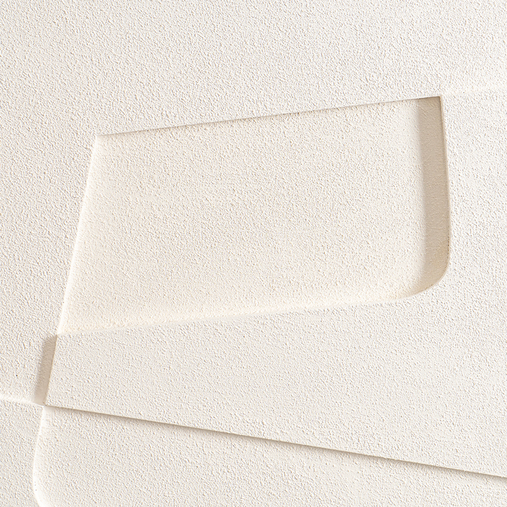 Панно декоративное с эффектом 3d minimalism, с бежевой рамой, 50х70 см