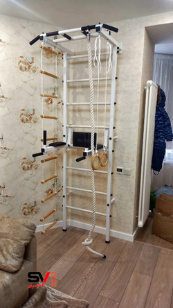 Монтаж шведской стенки Sv Sport в бетонные, кирпичные стены