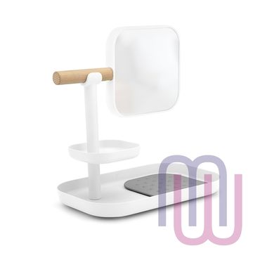 Органайзер с зеркалом VANA белый