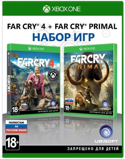 Набор FarCry4+ FarCry PRIMAL [Xbox one] NEW