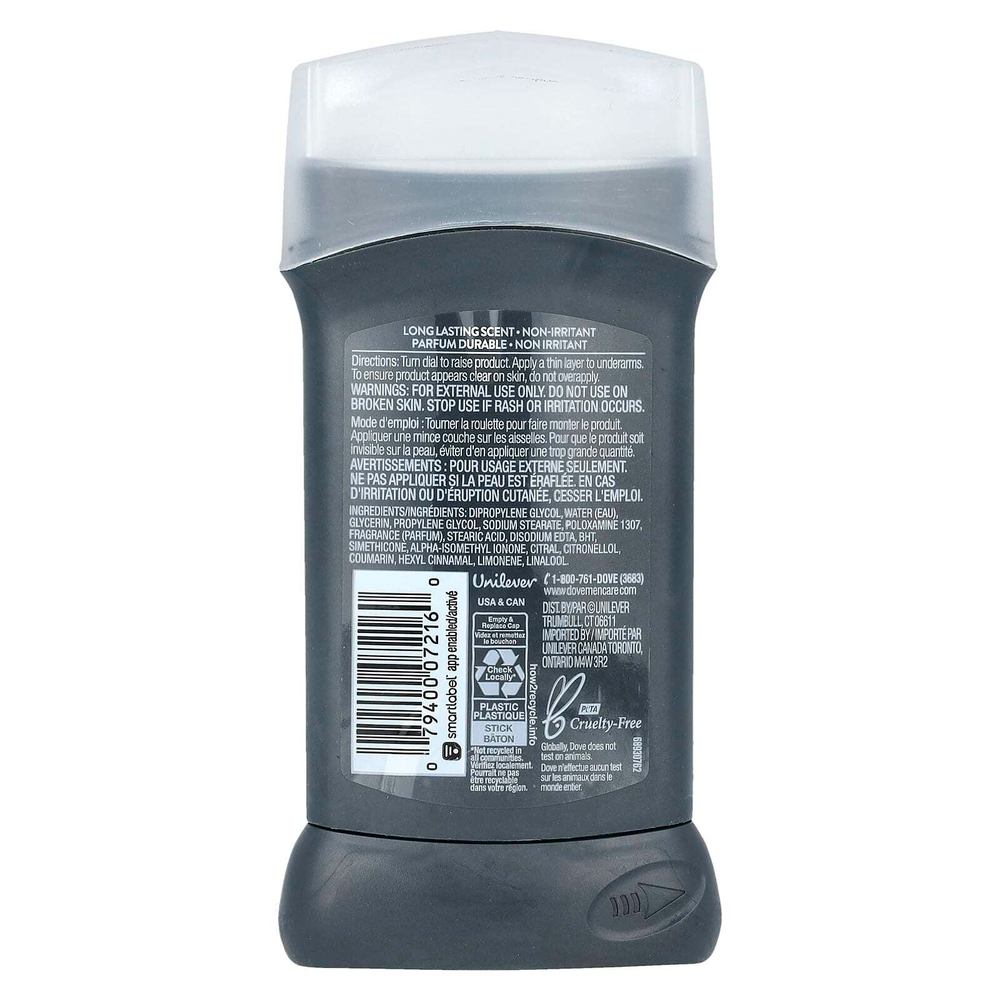 Dove, Men + Care, дезодорант, «Чистый комфорт», 85 г (3 унции)