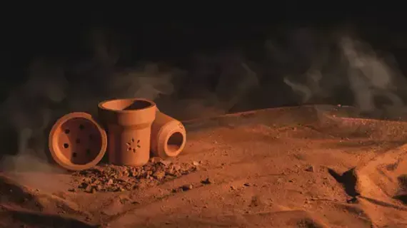 Чаша глиняная Solaris Mars