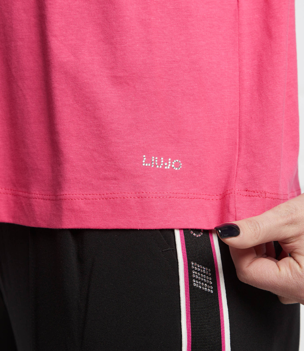 футболка Liu Jo - розовый(WA2501 J5214)