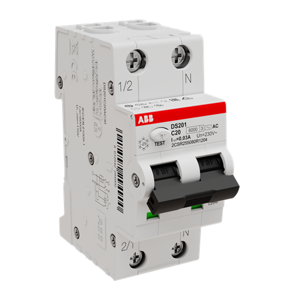 Автомат дифференциальный ABB 2CSR255080R1204