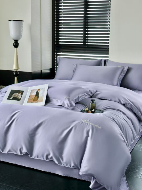 Постельное белье с одеялом из тенселя Blum | Lilac