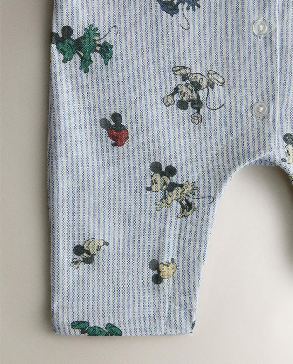 ZARA HOME ДЕТСКИЙ КОМБИНЕЗОН MICKEY & MINNIE ©DISNEY, СИНИЙ