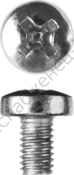 ЗУБР DIN 7985 кл. пр. 4.8, M5 x 8 мм, винт с полусферической головкой, цинк, 5 кг (303150-05-008)