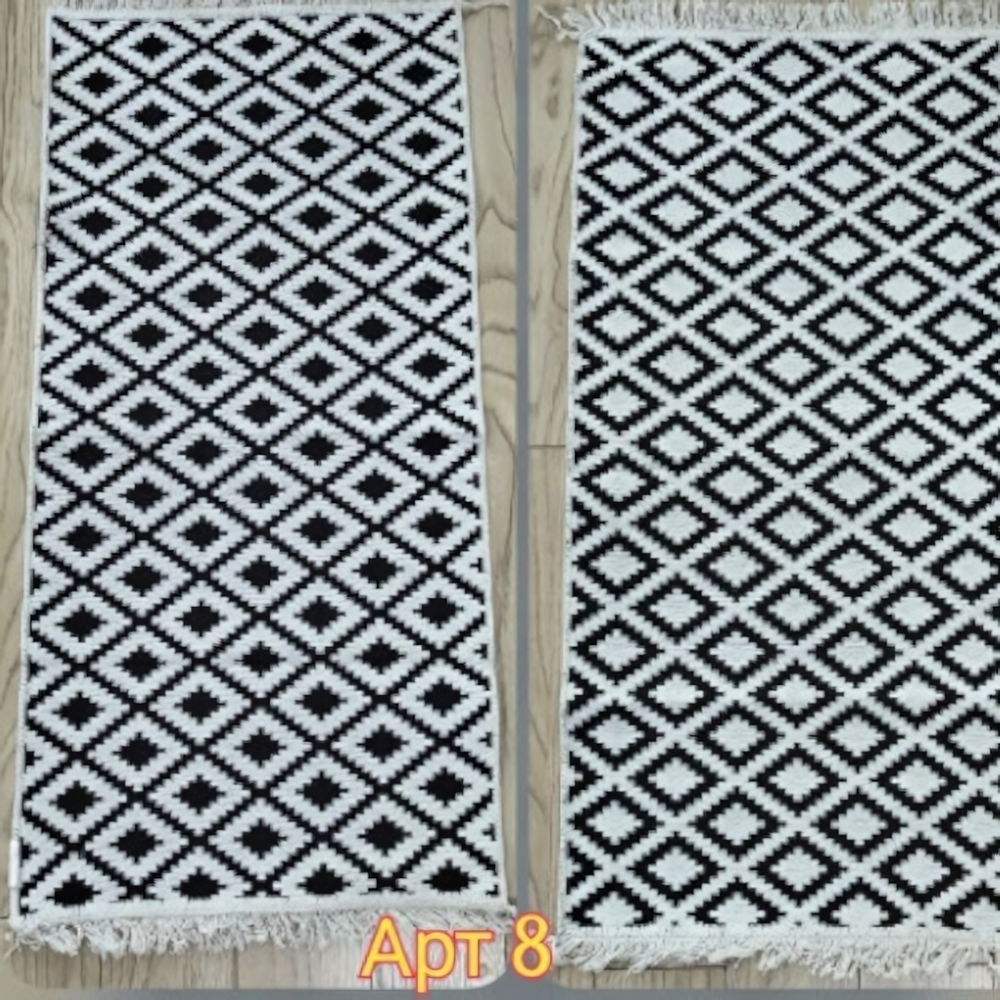 Коврик интерьерный с бахромой VOSTOK 60*120 (двухсторонний)